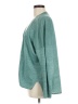 Margaret O'Leary Teal Cardigan Size L - photo 5