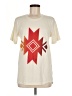 Texas True Threads Argyle Ivory Short Sleeve T-Shirt Size M - photo 1