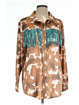 Lucky & Blessed Long Sleeve Blouse (view 1)