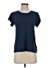 Eri + Ali Blue Short Sleeve Top Size S - photo 1