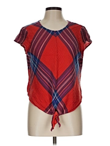 Cloth & Stone Short Sleeve Blouse (view 1)