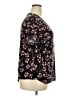 Assorted Brands Floral Black Short Sleeve Blouse Size XXL - photo 4