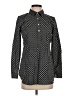 Talbots Polka Dots Black Long Sleeve Blouse Size 2 - photo 1