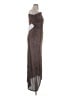 Taylor Metallic Brown Cocktail Dress Size 16 - photo 4