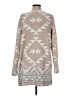 FRYE Aztec Or Tribal Print Tan Cardigan Size M - photo 2
