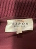 SIPOS NEW YORK 100% Polyester Solid Burgundy Jacket Size L - photo 6