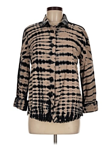 Cotton Citizen 3/4 Sleeve Button-Down Shirt (view 1)