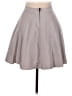 Parker Solid Gray Formal Skirt Size M - photo 2
