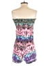 Lucy Love Hearts Pink Purple Romper Size S - photo 2