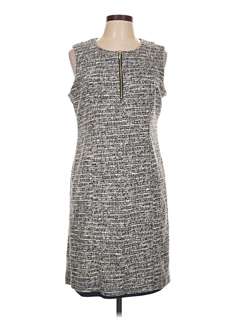 Pre-owned Apt. 9 Casual Dress In Gray