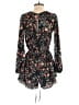 Abercrombie & Fitch 100% Polyester Floral Black Romper Size XS - photo 2
