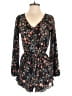 Abercrombie & Fitch 100% Polyester Floral Black Romper Size XS - photo 1