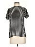 J.Crew Polka Dots Black Short Sleeve Blouse Size 2 - photo 1
