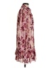 Cinq à Sept 100% Polyester Pink Casual Dress Size 2 - photo 4