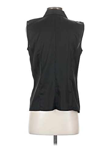 Kasper Sleeveless Button-Down Shirt (view 2)