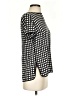 J.Crew Polka Dots Black Short Sleeve Blouse Size 2 - photo 4
