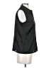 Kasper Black Sleeveless Button-Down Shirt Size 4 Petite - photo 4
