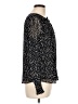 Banana Republic Black Long Sleeve Blouse Size L - photo 4