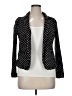 Ann Taylor LOFT 100% Cotton Polka Dots Black Blazer Size 14 - photo 1