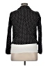 Ann Taylor LOFT 100% Cotton Polka Dots Black Blazer Size 14 - photo 2