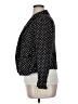 Ann Taylor LOFT 100% Cotton Polka Dots Black Blazer Size 14 - photo 5