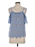 Blue Rain Blue Sleeveless Blouse Size S - photo 2
