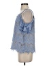 Blue Rain Blue Sleeveless Blouse Size S - photo 5