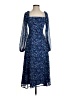 Miami 100% Polyester Blue Cocktail Dress Size XS - photo 1