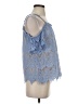 Blue Rain Blue Sleeveless Blouse Size S - photo 4