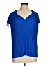 Ted Baker London 100% Polyester Blue Short Sleeve Blouse Size 6 (2) - photo 1