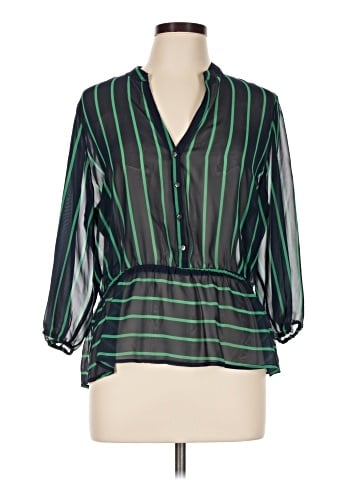7th Avenue Design Studio New York & Company 3/4 Sleeve Blouse (view 1)