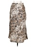 Polly Animal Print Tan Casual Skirt Size 0 - photo 1