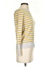 Ann Taylor LOFT Stripes Yellow Turtleneck Sweater Size XS - photo 4