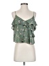 Timing Green Sleeveless Top Size S - photo 1