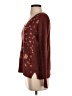 American Eagle Outfitters Animal Print Burgundy Pullover Sweater Size XS - photo 5