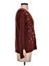 American Eagle Outfitters Animal Print Burgundy Pullover Sweater Size XS - photo 4