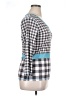 David Cline Checkered-gingham Gray 3/4 Sleeve T-Shirt Size XL - photo 4