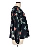 Merona Black Long Sleeve Blouse Size L - photo 4