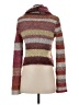 Unbranded Tweed Burgundy Turtleneck Sweater Size XS - photo 2