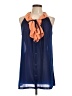 ASOS 100% Polyester Blue Sleeveless Blouse Size 10 - photo 1