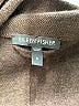 Eileen Fisher Chevron-herringbone Brown Wool Blazer Size S - photo 6