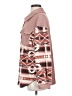 Shein 100% Polyester Print Pink Coat Size 4 - photo 5