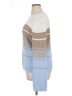 By Anthropologie Color Block Blue Pullover Sweater Size XL - photo 5