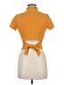 True Religion Yellow Short Sleeve Turtleneck Size M - photo 2