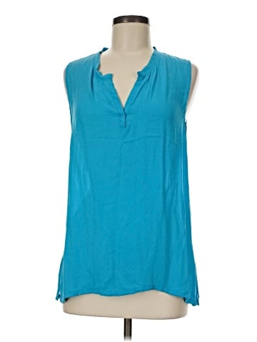L'Agence Sleeveless Silk Top (view 1)