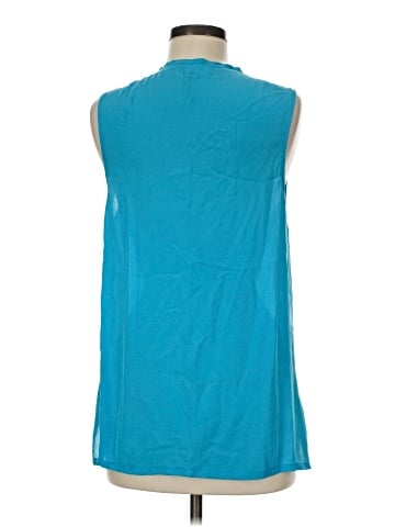 L'Agence Sleeveless Silk Top (view 2)