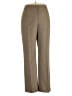 Le Suit 100% Polyester Tweed Brown Dress Pants Size 16 - photo 1