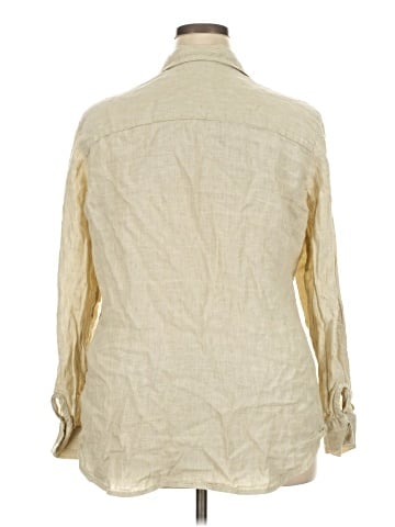 Foxcroft Long Sleeve Button-Down Shirt (view 2)