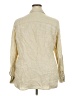 Foxcroft Ivory Long Sleeve Button-Down Shirt Size 18 - photo 2