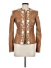 David Rodriguez 100% Silk Brown Jacket Size 6 - photo 1